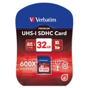 Verbatim 32GB Class 10 Secure Digital SDHC Memory Card